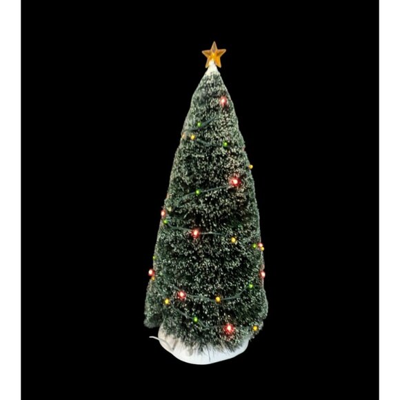 Department 56 Village Accessory Illuminated Mini Christmas Tree With Box - Picture 2 of 7